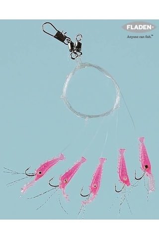 Fladen Living Shrimp Karides 5 Li Çapari No:4 İğne