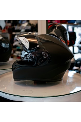 Nero 316 Full Face Motosiklet Kaskı Mat Siyah Renkli