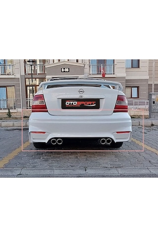 Opel Vectra B F80 Arka Tampon Fiberglass Boyasız