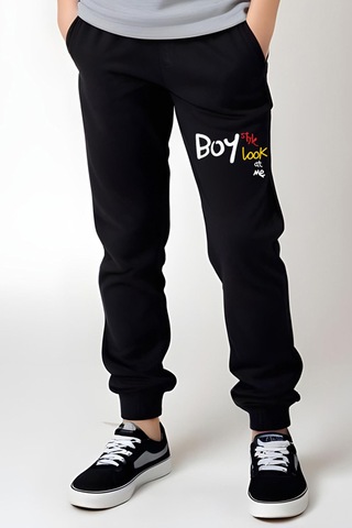 Fyk Kids Kız Çocuk Yuvarlak Yaka Baskılı Boy Cat Alt-üst Pijama Takımı Gri