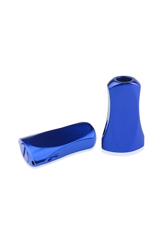 Dianziye Alüminyum Allüvyum Tutamak Topu 2'li Paket - Mavi Renk, 35x20 Mm Boyut, 18 G Ağırlık