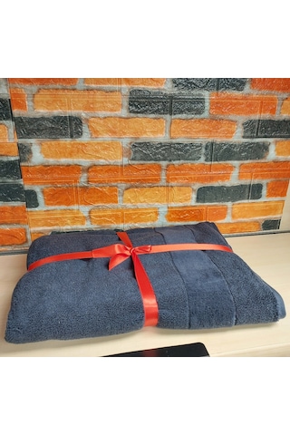 Özdilek Svv Border Kalın ve Süper Emici Yeni Seri Banyo Havlusu 76x147 - Midnight Gece Mavisi