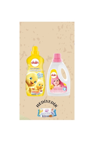 Çamaşır Deterjanı 1500 Ml Yumuşatıcı 1500 Ml Bahar Ninnisi