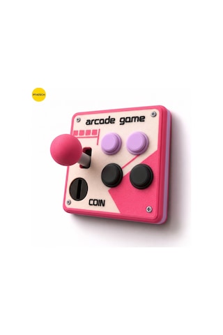 Retro Arcade Işık Anahtarı Kapağı