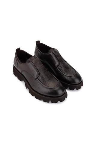 Tamer Tanca Erkek Hakiki Deri Kahverengi Casual Ayakkabı 1093 1903 Erk Ayk Sk25-26 Kahve Kahverengi