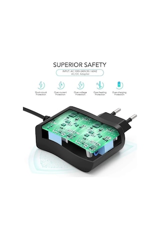 5v 2a Dc 4.0-1.7mm-1pcs 5v 2a Şarj Güç Adaptörü Kaynağı Dc 4.0 1.7mm Android Tv Kutusu İçin