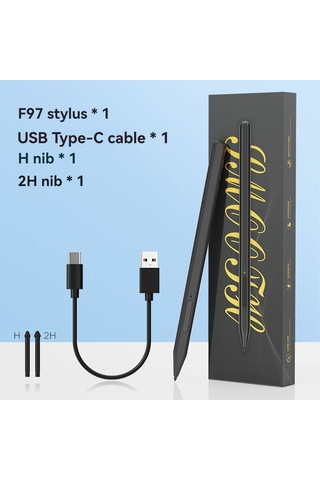 Springsun Mpp Protokolü Aktif Dokunmatik Kalem, Surface/asus/hp/dell İçin Hızlı Dönüşüm, 80 Saat Kullanim Süresi, El Yakinligi Engelleme, Gri