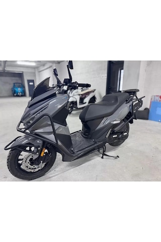 Sym Jet 14 Evo Yan Çanta Bağlantılı Etraf Koruma Demiri