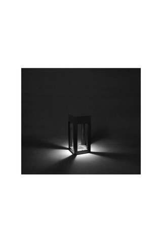Anıt Set Üstü Bahçe Lambası Zita Bahçe Aydınlatma 35 Cm Yer Lambası Beyaz Işık Gu10 Led Ampul