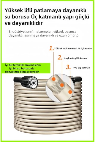 En Yeni Ve En Güçlü 140bar Uyumlu Oto Araba Bahçe Havuz Klima Hal