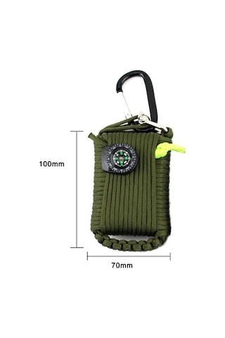 Novahub Taşınabilir Hayatta Kalma Seti: İlk Yardım, Balıkçılık Ve Kampçılık Ekipmanları Dahil Ordu Yeşili, Kamp Ekipmanları, Çok Renkli