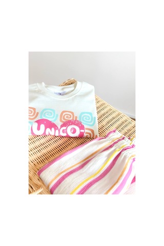 Poala Kids Colorful Unicorn Takım Çok Renkli