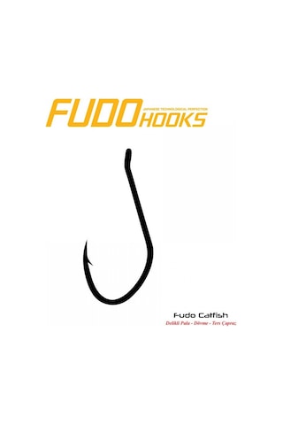 6901 Fudo Catfısh, No:8/0, Black Nıkel, 4p Olta İğnesi