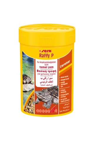 Sera Raffy P Su Kaplumbağası Yemi 100 Ml / 18 Gr