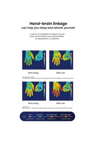 Dm He-m004 Mikro Akımlı Uyku Cihazı, Taşınabilir Anksiyete Giderici, Usb Şarjlı Rahatlatıcı Altın-pembe Altın - Pembe