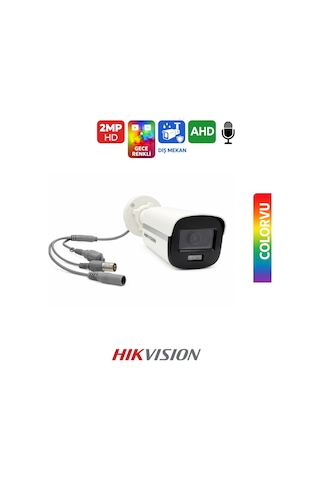Colorvu Ses Kayıtlı Kamera Ds-2ce10df0t-lpfs 2.8mm