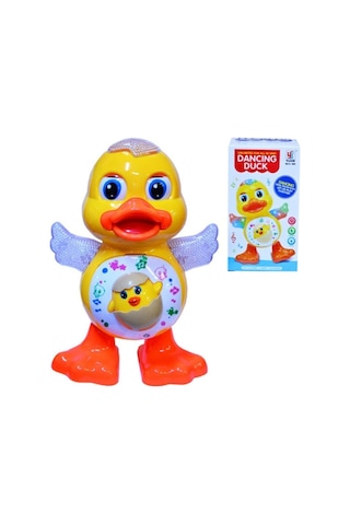 Can Oyuncak Dans Eden Pilli Ördek - Hareketli Işıklı Sesli Şarkı Söyleyen