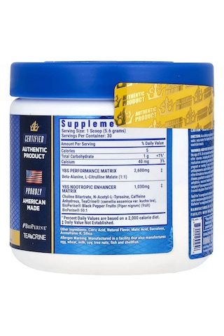 Ronnie Coleman Signature Series Yeah Buddy Sport Preworkout Aromasız