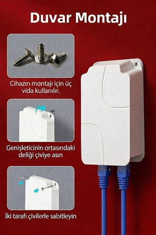 Dış Mekan Su Geçirmez Poe Genişletici 5 Port Extender Tekrarlayıcı Ip Kamera Çoğaltıcı