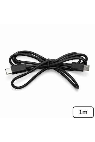 6003 Type C To Mikro Micro Usb Şarj Ve Data Ara Kablosu 1 Metre