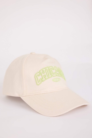 DeFacto Kız Çocuk Nakışlı Pamuklu Cap Şapka D8432A825SMBG286