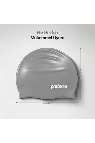 Bone Silikon Yüzme Bonesi Sb01 Gümüş Mavi