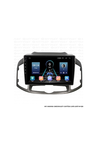 NAKAMİCHİ Chevrolet Captiva Android Multimedya Sistemi 2012-2015 4 Gb Ram 64 Gb Hafıza