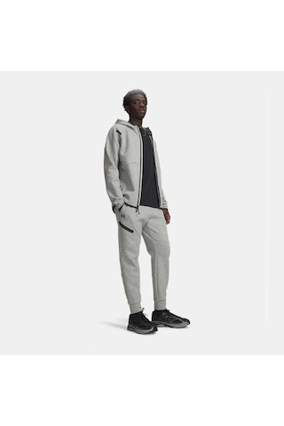 Under Armour Unstoppable Fleece Joggers Erkek Gri Eşofman Altı