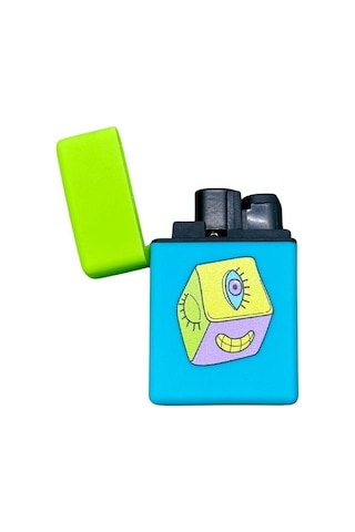 Zengaz Renkli Zar Turkuaz Çakmak