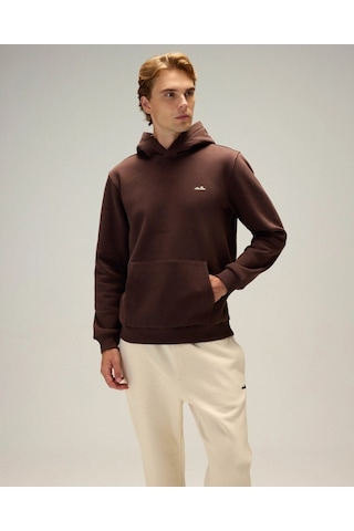 Ellesse 6wm2005-brw Erkek Kapüşonlu Sweat Kahverengi