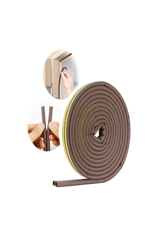 Kapı Pencere Bandı Kahverengi Kapı Pencere Fitili İzolasyon Bandı