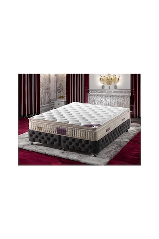 Luper İstanbul Luxuria Pedli Ultra Ortopedik Yaylı Yatak Beyaz 120 X 200 Genel