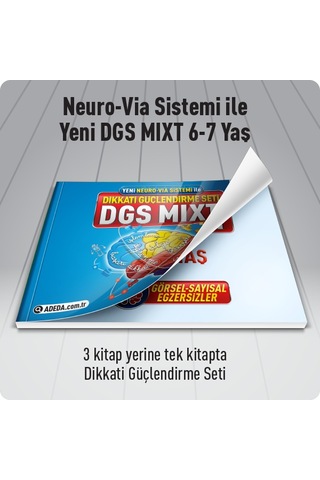 Adeda Dikkati Güçlendirme Seti Mixt 6-7 Yaş