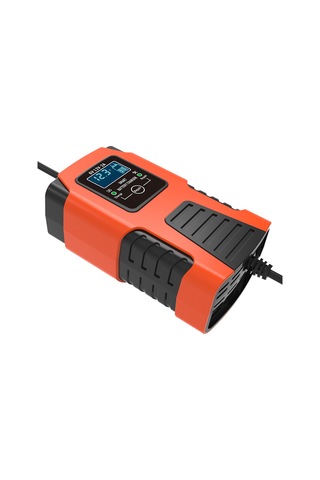 Yifomall "6v/12v Akıllı Şarj Cihazı - 3 Aşamalı Hızlı Şarj, Lcd Ekranlı, Çoklu Koruma Özellikli"