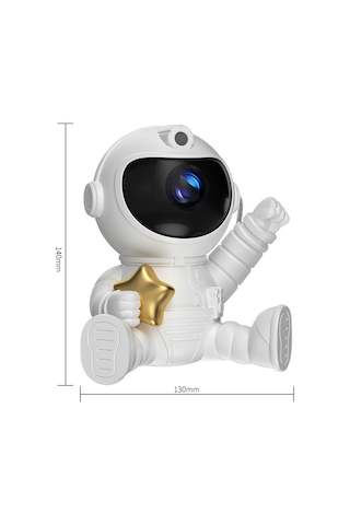 Ximistore9 Uzaylı Galaksi Yıldız Projeksiyon Lambası - Yatak Odası Romantik Stüdyo Işığı - Kreatif Hediye Yıldızlı Gece Lambası Kumanda Yok Çok Renkli