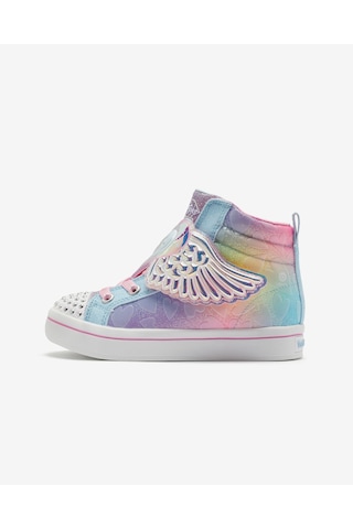 Skechers Twi-lites 2.0 - Flying Love Büyük Kız Çocuk Mavi Işıklı Spor Ayakkabı 314393l Lbmt Mavi