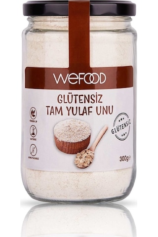 Wefood Glütensiz Tam Yulaf Unu 300 G