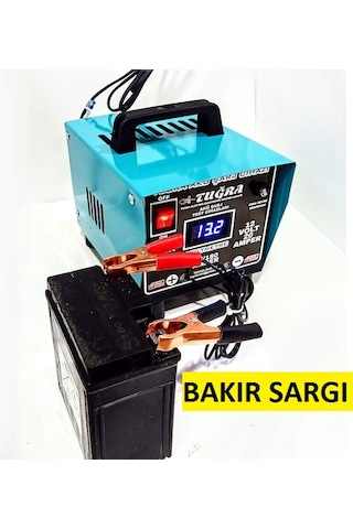 Tuğra TGR20 Bakır Sargılı 12V 20A Dijital Akü Şarj Cihazı