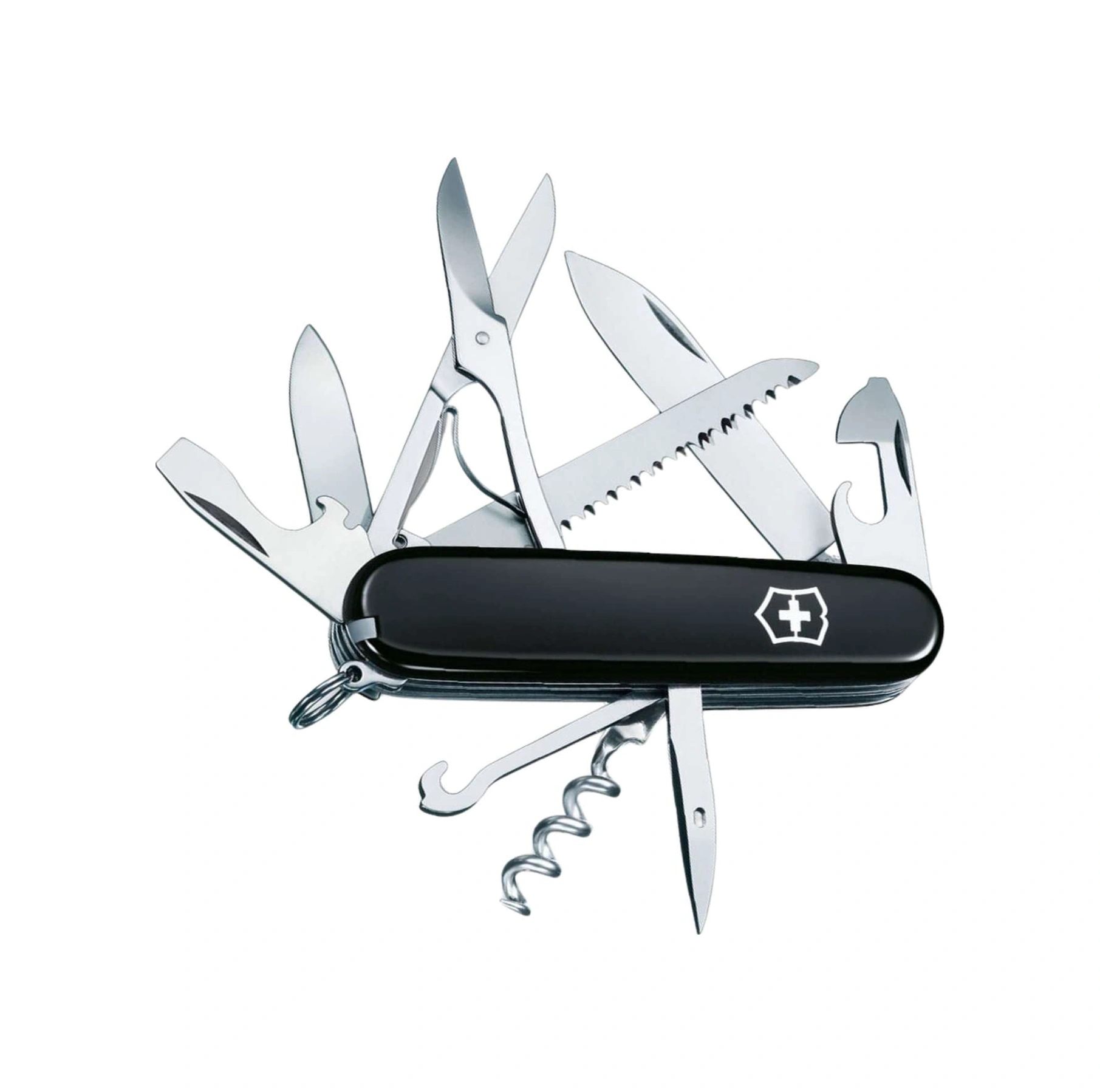 Huntsman Kamp Çakı - Victorinox - Siyah - 1.3713.3 Çok Renkli