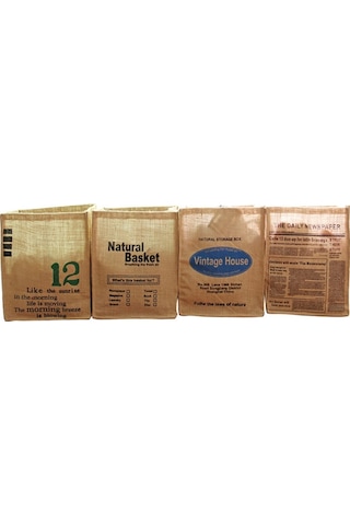 Sones Katlanabilir Jüt Saklama Kutusu İç Çamaşırı İçin Sıralama Sepeti The Daıly Diğer