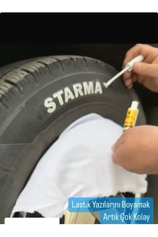 Lastik Yanak Yazı Boyama Ojesi - 20ml.