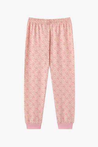 Penti Kız Çocuk Pembe Whisper Bows Pamuklu Uzun Kollu 2li Pijama Takımı