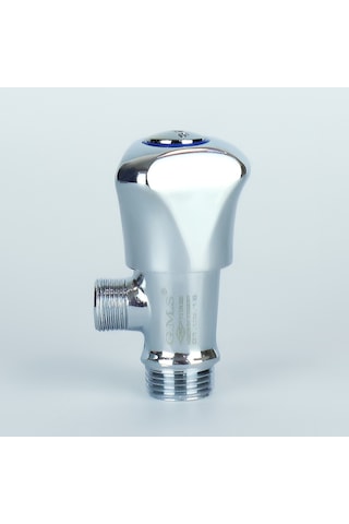 Gms Aç Kapa Volanlı Taharet Ara Musluğu 2'li Krom