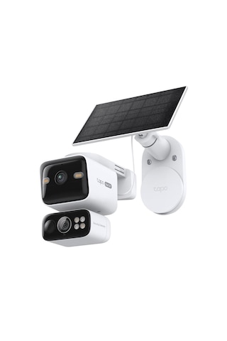 Tp-lınk Tapo C645d 360 Güneş Enerjili Çift Lens Dış Mekan Kablosuz Ip Kamera 2k Kit