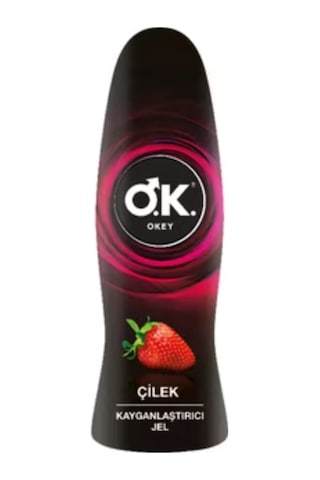 Okey Çilek Kayganlaştırıcı Jel 50 ML