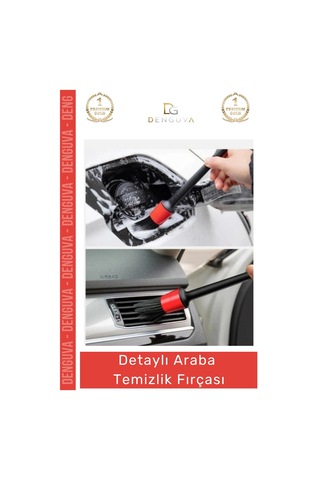 Temizlikfırçası 5 Parça Oto Jant Motor Izgara İç Dış Bakım Panjur Araba Klima Temizlik Detay Fırças