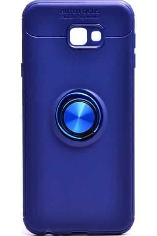 Samsung Uyumlu Galaxy J4 Plus Kılıf Zore Ravel Silikon Kapak Mavi