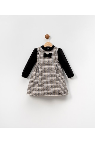 Xo Kids Kız Çocuk Elbise 2-6 Yaş 2825 Siyah