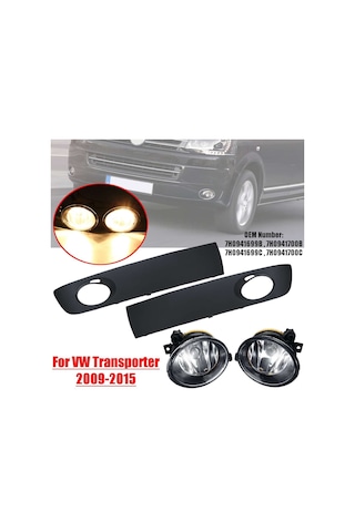 Vw Transporter T6 Sis Farı Çerçeveli Oem Tip