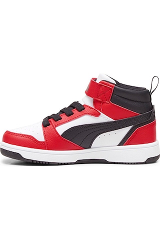 Puma Rebound V6 Mid Ac+ Ps Çocuk Günlük Ayakkabı 39383203 Kırmızı 39383203 Kırmızı